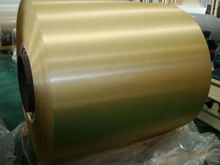 Anti Oxidation Gold Aluminum Heat Transfer Foil For Air Conditioning &amp; Cooling System