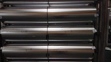 0.14mm * 270mm Coated Aluminum Foil Blue Colour For Hot Rolled Thick Plate