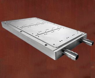 3003 / 4045 Extruded Aluminium Channel Water Cooling Plate Customizable