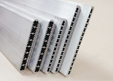 Extruded Microchannel Tube Aluminum Spare Parts For Condenser , Customized