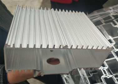 Extrusion Heat Sink Radiator Aluminum Spare Parts With Customized Made