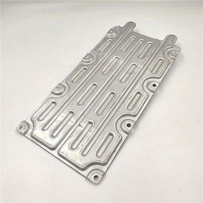 Customized Aluminum Spare Parts Auto Water Cool Plate For New Energy Cars