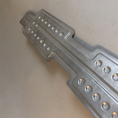 3003 Brazing Aluminum Stamped Liquid Cold Plate For Heavy-Duty Track