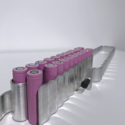Electric Vehicle Aluminium Cooling Tube For 18650 Cell Cylindrical Battery