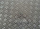 Thickness 0.08mm Diamond Stucco Aluminium Heat Transfer Sheets With Five Bars
