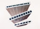 Micro Multiport Tube Aluminium Extruded Profiles For Air Conditioning Heat Exchangers
