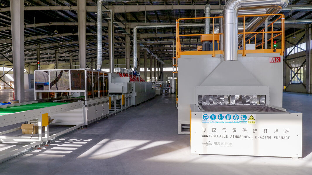 Trumony Aluminum Limited manufacturer production line