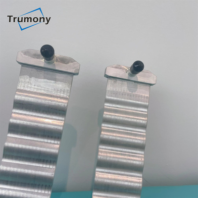 Aluminum Extruded Serpentine Tube For Lithium Ion Battery Electric Vehicle