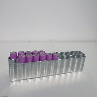 Water Cooled Extrusion Liquid Cooling Tube For 18650 21700 Battery Cells