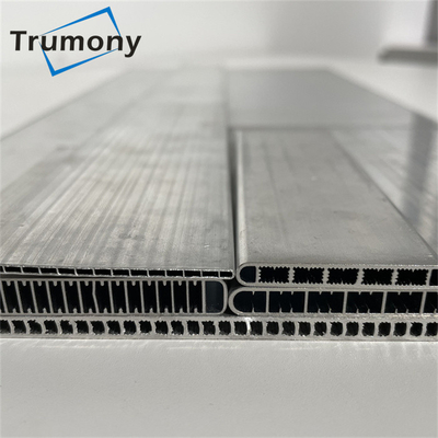 ALuminum Extruded Tube 3003 3102 Micro Channel Tube Condenser