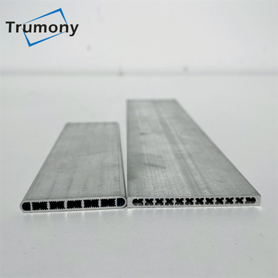 Harmonica Aluminum Radiators Parts Extruded Micro Channel Flat Tube