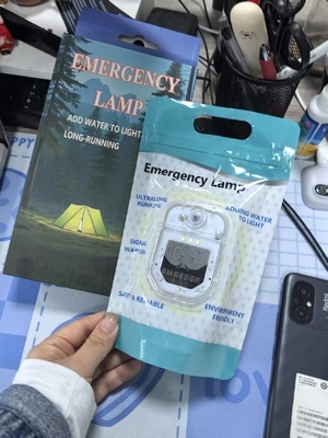 Emergency light Foldable Salt Water Lamp  Metal Fule Cell Saltwater Battery