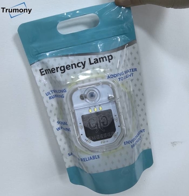 Emergency light Foldable Salt Water Lamp  Metal Fule Cell Saltwater Battery