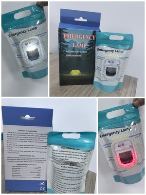 Aluminum Air Battery Salt Water Lamp for Emergency Situations and Power Outages