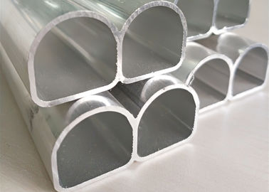 Manifold Tube Custom Car Parts , Anodised Aluminium Extrusion For Condenser