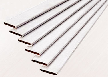 Flat Hi Frequency Welded Tube Aluminium Extruded Profiles For Radiator / Water Tank