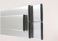 Flat Hi Frequency Welded Tube Aluminium Extruded Profiles For Radiator / Water Tank