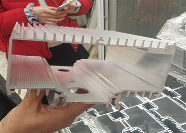 Extrusion Heat Sink Radiator Aluminum Spare Parts With Customized Made