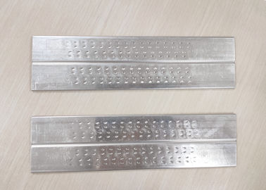 Mill Finished Dimple Aluminium Extruded Profiles High Frequency Tube For Auto Radiators