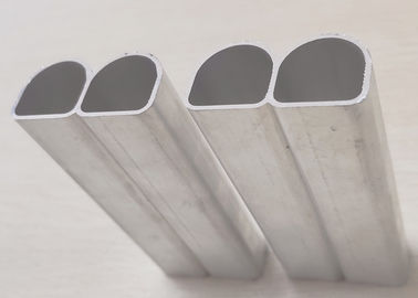 Heat Exchanger Aluminum Extrusion Profiles , Extruded Aluminum Profile