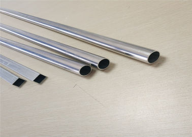 Auto Aluminum Radiator Parts High Frequency Round Tube For New Energy Cars