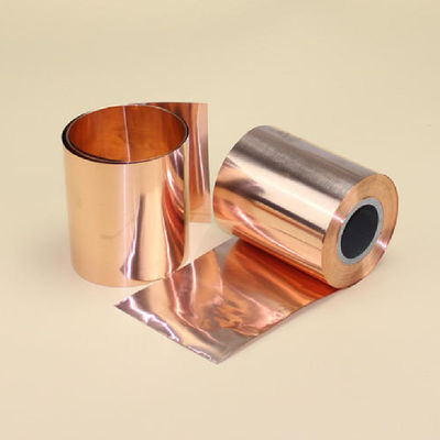 Cable Wrapping Shielding PET Coated Insulated Copper Foil High Malleability