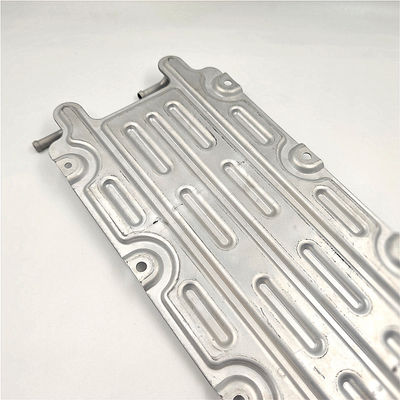 Customized Aluminum Spare Parts Auto Water Cool Plate For New Energy Cars