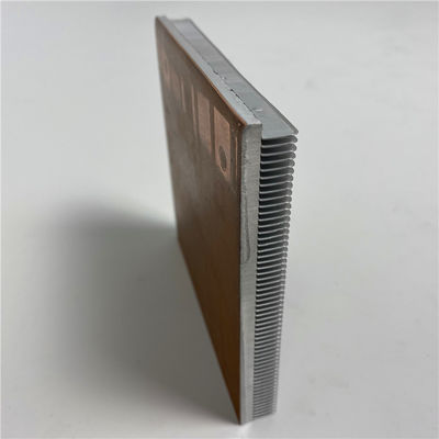 Aluminum Riveted Insert Fin Heatsink 700x300x130mm