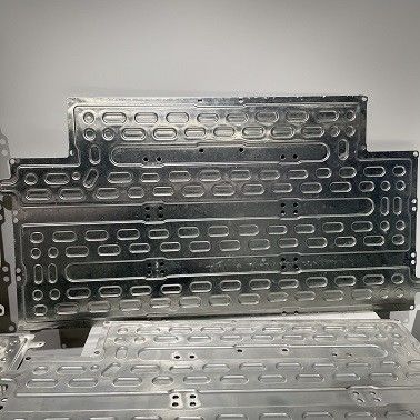 Brazed 6mm Aluminum Cold Plate For New Energy Vehicle Battery