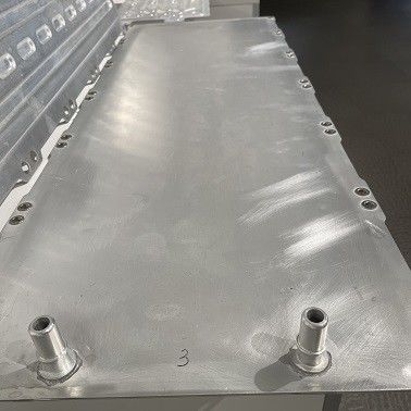 Brazed 6mm Aluminum Cold Plate For New Energy Vehicle Battery