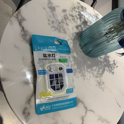 No Rechargeable Emergency Saltwater Lamp 0.5W With Aluminum Air Battery