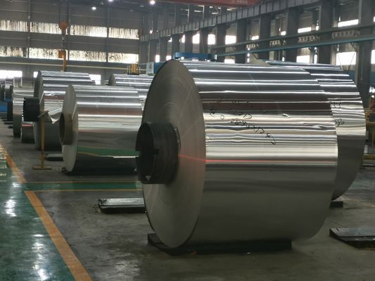 8006 8011 1100 Aluminum Fin Stock For HAVC 0.1 - 0.15mm Thickness