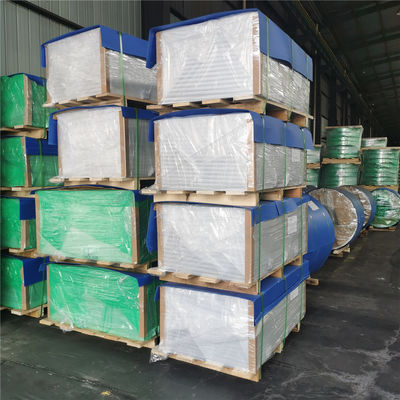 Hot Rolling Automobile Body Aluminium Foil Roll For Heat Exchanger