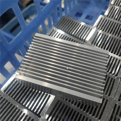 Silver Aluminium Extrusion Heatsink For Power Electronics Heatsink