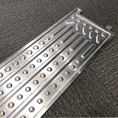 3003 Alloy Vacuum Brazed Aluminium Cold Plate Heat Exchanger Aluminum Liquid Cooled Heat Sink Cooling Plate