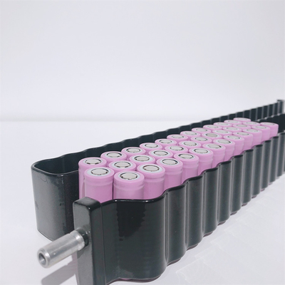 Electric Vehicle Aluminium Cooling Tube For 18650 Cell Cylindrical Battery
