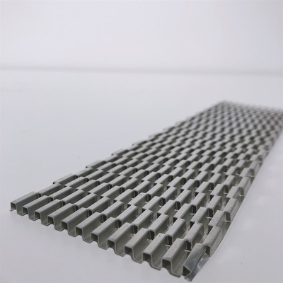 Aluminum Ruffled Herringbone Fins Heatsink Extruded Corrosion