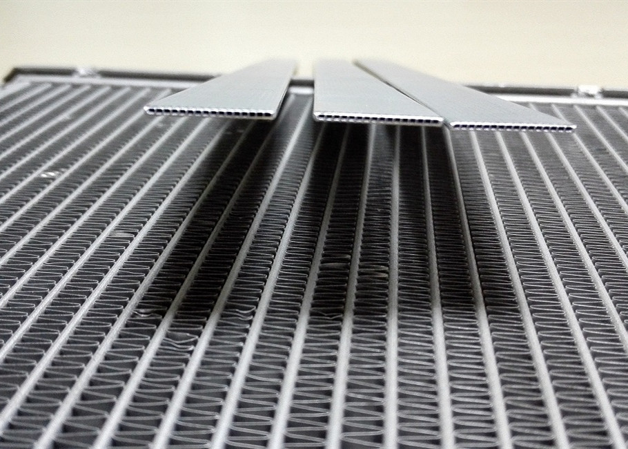 3003 / 3102 Aluminium Tube Parallel Flow Microchannel Aluminum Flat Tube