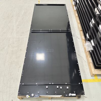 Quality Custom Stamped Aluminum Liquid Cooling Plate with Continuous Brazing for Energy Storage & IGBT Thermal Management factory