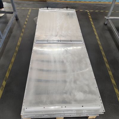 Quality Stamped Aluminum Liquid Cooling Plate with Continuous Brazing for Energy Storage, EV Battery & IGBT factory