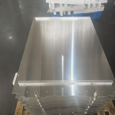 Quality Custom Vacuum Brazed Aluminum Liquid Cooling Plate 3003 6061 Alloy IP67 Insulated Battery Cold Plate For ESS EV Energy Storage factory