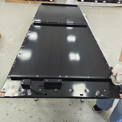 Quality Custom High-Efficiency Liquid Cold Plate Aluminum Continuous Brazed Water Cooling Plate for EV Battery & Data Center factory