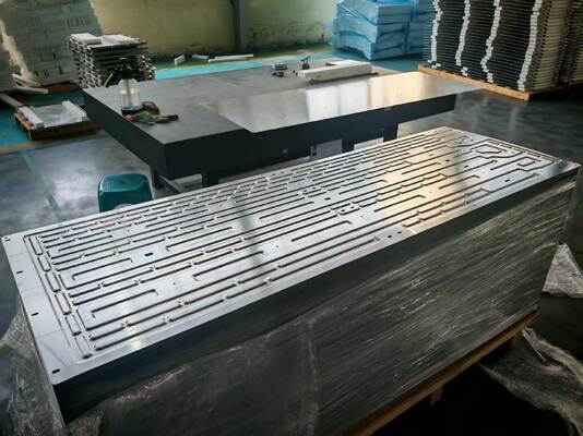 Quality High-Reliability 1P104S Aluminum Cold Plate with Helium Leak Testing for ESS Applications factory