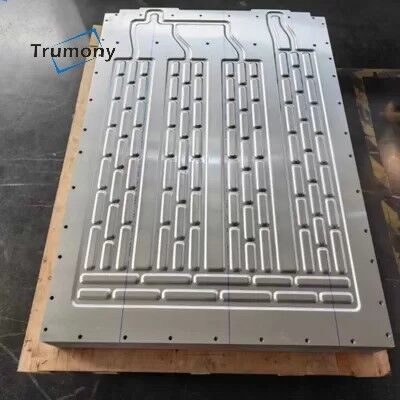 Quality Factory-Direct AL3003 Stamped Brazed 1P104S Liquid Cooling Plate for Utility ESS Applications factory