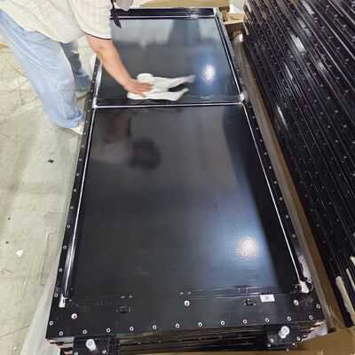 Quality  Mass Production Continuous Brazing Aluminum Water Cooling Plate For ESS Battery Pack Liquid Cooling factory