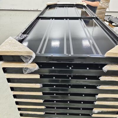 Quality Stamping  Continuous Brazing Aluminum Water Cooled Plate for ESS EV  Power Electronics factory