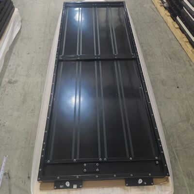 Quality High Leakproof Stamping Continuous Brazing Aluminum Water Cooled Plate Liquid Cold Plate For Energy Storage Power Devices factory