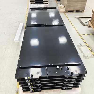 Quality Custom Stamping Continuous Brazing Aluminum Water Cooled Plate Liquid Cold Plate For Asia Developed Market ESS EV Power Inverter factory