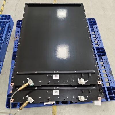 Quality Stamping Continuous Brazing Aluminum Water Cooled Plate Liquid Cold Plate For Battery Module Thermal Management And Cabinet ESS System factory