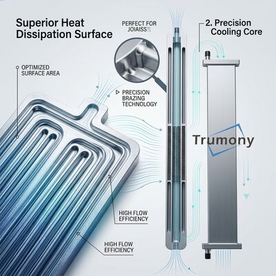 Quality Aluminum Liquid Cooling Plate Thermal Management for EV Battery Storage Systems factory
